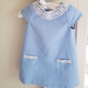 Janie and jack blue dress